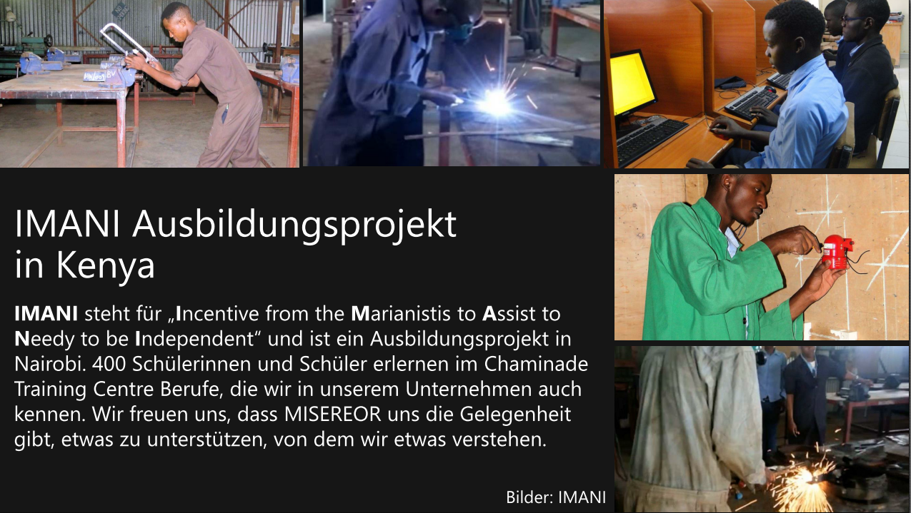 IMANI Ausbildungsprojekt